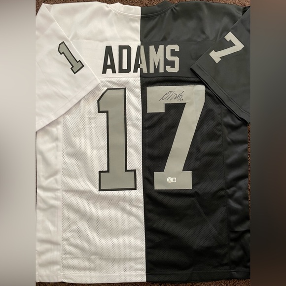 Devante Adams Raiders Autographed Jersey Beckett verified
